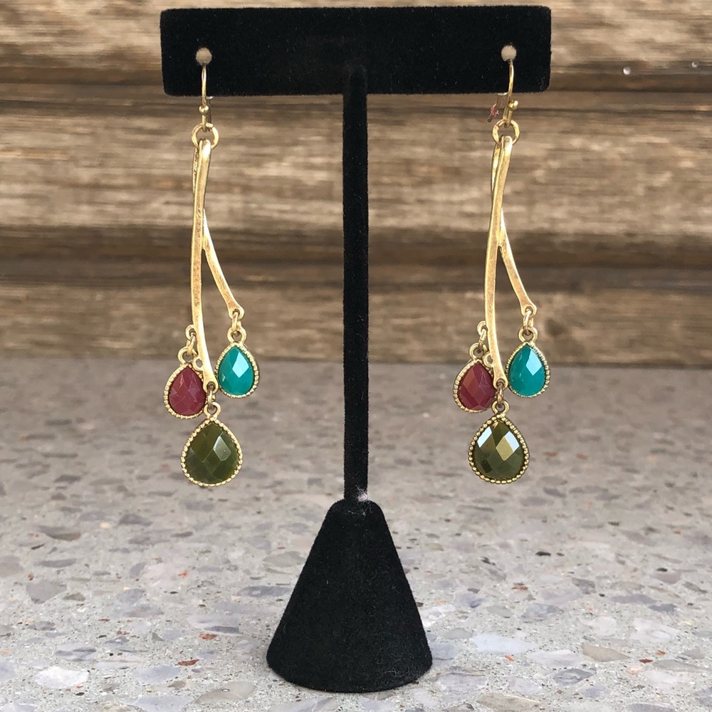 Multi-Stone Earrings - Never Worn